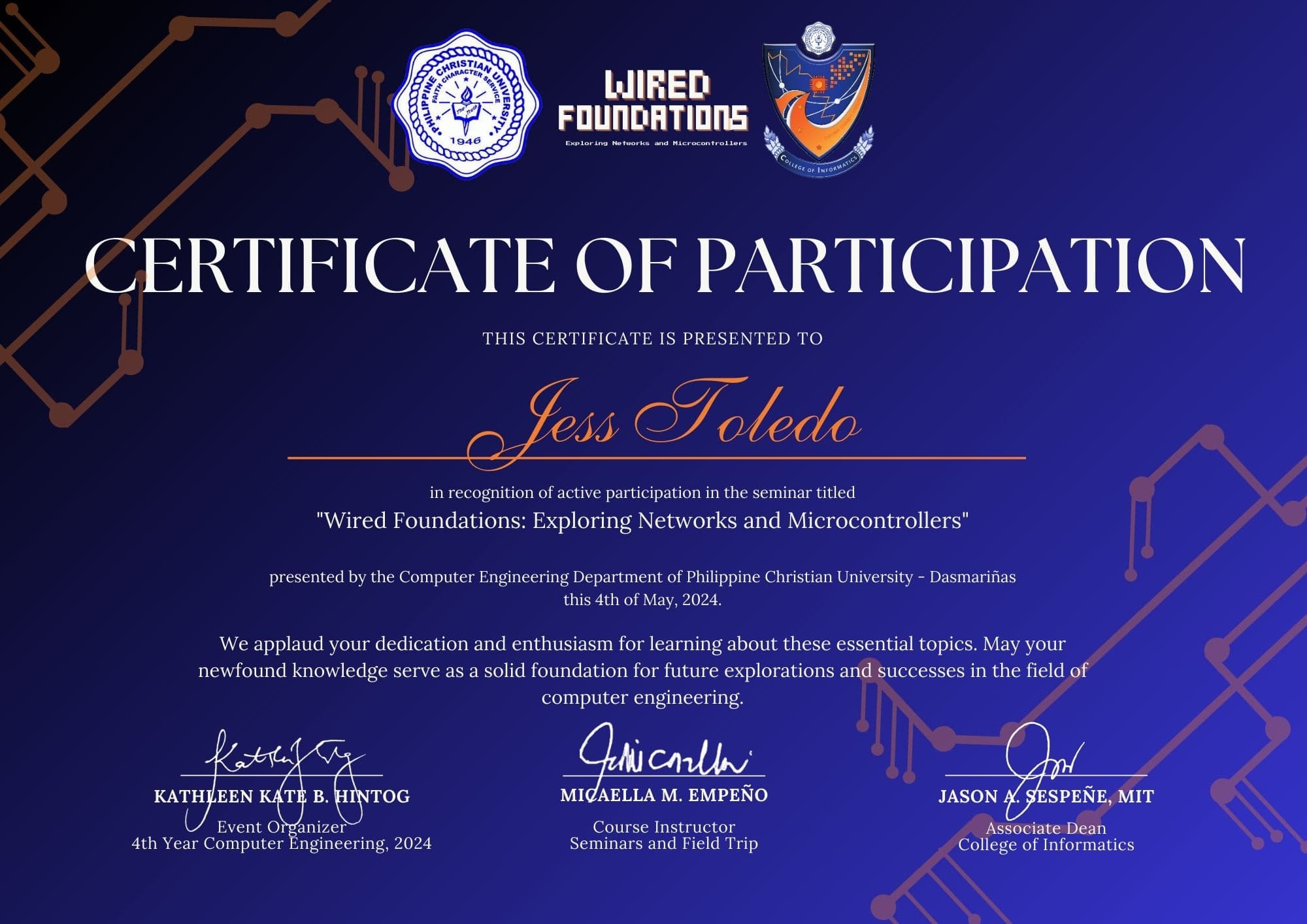 Wired Foundations: Exploring Networks and Microcontrollers