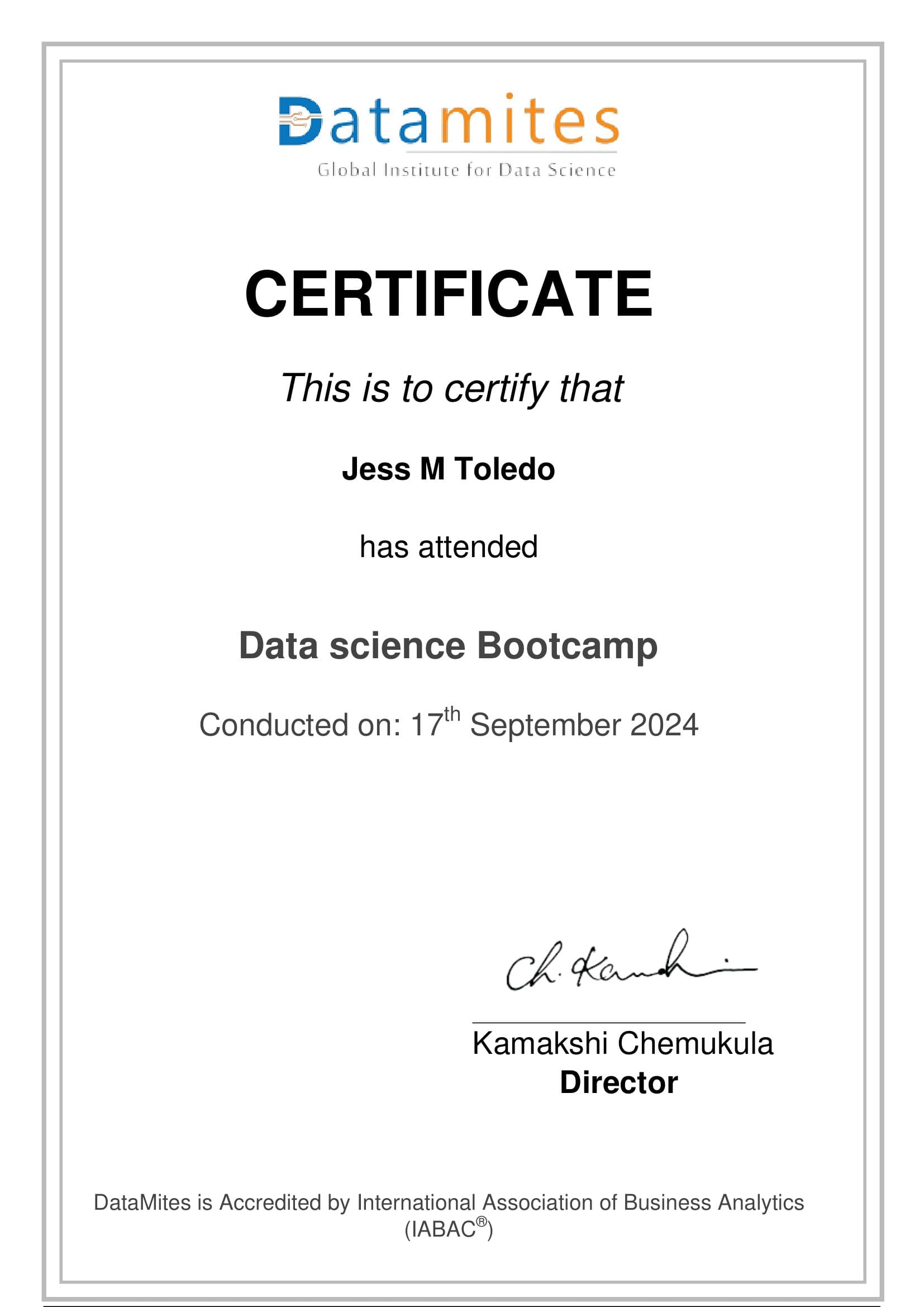 Data Science Bootcamp